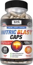 Kaya Naturals - Nitric Blast Potent All-Doğal Herbal Supplement for maximum Health Faydaları | Pre-Workout | Artan Enerji | Improv Nighttime Performansı (60 Kont (kırda 1)