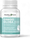 Sağlıklı Bakım Ginkgo Biloba 2000 mg 100 Capsules Avustralya Made