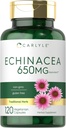 Carlyle Echinacea | 650mg | 120 Capsules | Vegetarian, Non-GMO & Gluten Free Supplement