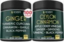5in1 Ginger Supplement & 6in1 Premium Ceylon Cinnamon Supplements