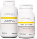 Integrative Θεραπευτική Δέσμη με Ενεργό B-Complex, 60 Κάψουλες & Μαγνήσιο Γλυκινικό Plus, 120 δισκία - Ενεργό B-Complex για την Υποστήριξη Ενέργειας Μεταβολισμού* - Υποστήριξη Εγκεφαλική Υγεία, Υγεία της Καρδιάς & Νεύρο