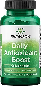 Swanson Βιταμίνες A C E & Selenium - Προάγει την Κυτταρική Υγεία & την Ανοσολογική Υποστήριξη - Υποστηρίζει τη Φυσική Αμυντική Νοσηλευτική - (60 Softgels)
