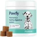 Köpekler için Pawfy Probiyotikler | Destekler Digestive Health, Diarrhea for Small, Büyük Köpekler | Gut Health | Anti Yeast Supplements | Skin Health Season Allergies Support - 30 Chews (Bacon)
