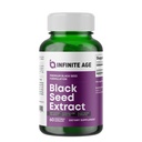 Sonsuz Yaş Kuru Organik Siyah Tohum Yağı İndüksiyon Kapsülleri, 60 Kont - Nigella Sativa Immune ATM for Optimal Skin, Hair, Memory, Focus, Brain Health ve Immunity - Thymoquinone Supplement
