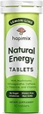 Doğal Enerji Effervescent Tabletler | Lemon-Lime with Natural Caffeine, Lion's Mane & Electrolytes | 8 Güçlü Adaptogens with 50 mg Caffeine | Dissolves in Water | 10 Servis