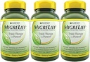 MigreLief Original Formula Triple Therapy with Puracol, 60 Kont (Pack of 3)