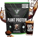 vedge Vegan Protein Powder - Plant Protein Pea, Pumpkin & Sunflower - USDA Organic, Amino Acids, Dairy Free, Gluten Free, Soy Free, Keto, Non GMO - Cold Brew Latte - 20 Μερίδες