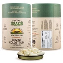 Grass Fed Bovine Colostrum: hizmet başına 3000Mg ( Capsule başına 500 mg) (30 hizmet)