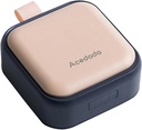 Küçük Pill Case, Cute Pill Box - Aceda Travel Daily Pill Organizer, Portatif Pretty Pill Konteyner For Purse Pocket, Compact Tıp Dereceleri, Fish Oils, Supplements, Pink Oils, Supplements, Pink