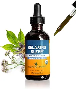 Herb Pharm Relaxing Sleep Herbal Formula With Valerian Liquid Extract - 2 Oz