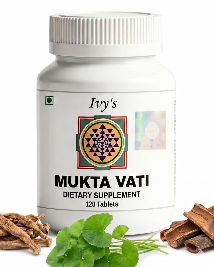 Ivy's Mukta Vati Herbal Tabletleri - Ayurvedic Formula
