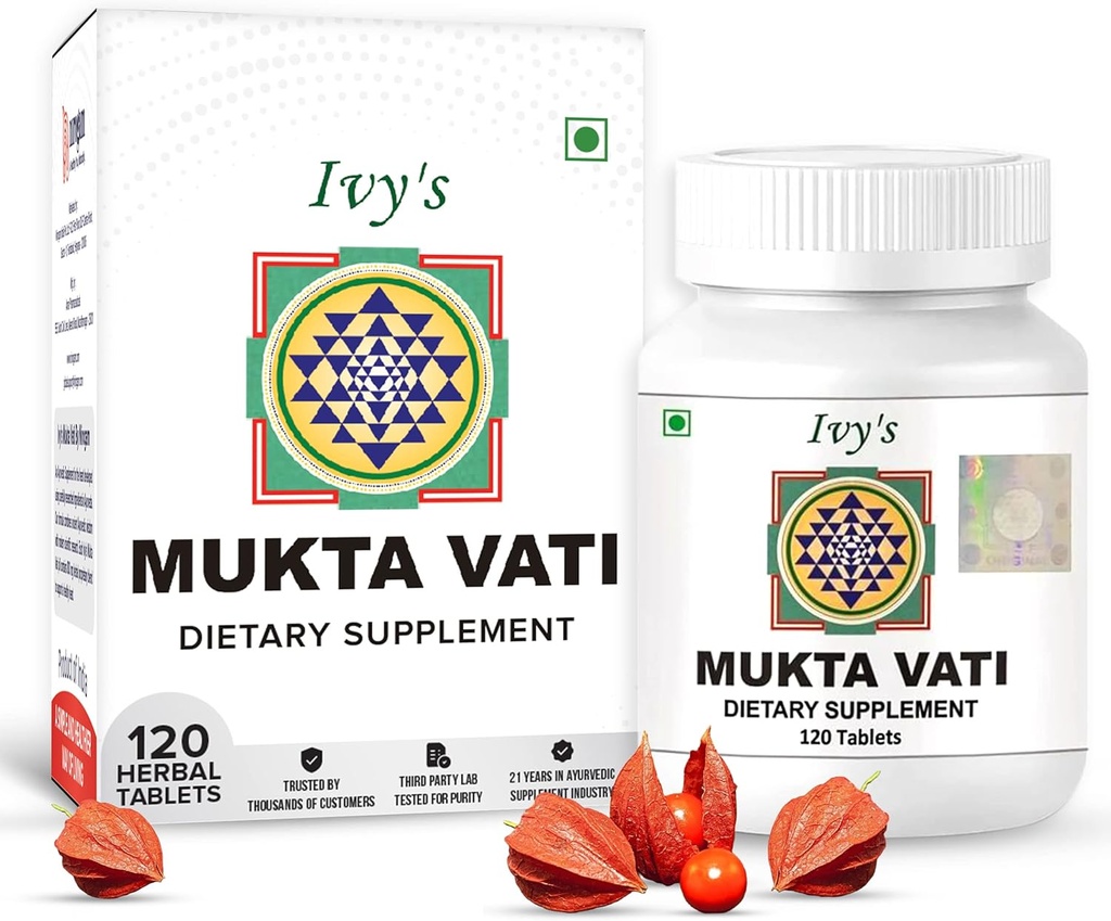 Ivy's Mukta Vati Herbal Tabletleri - Ayurvedic Formula