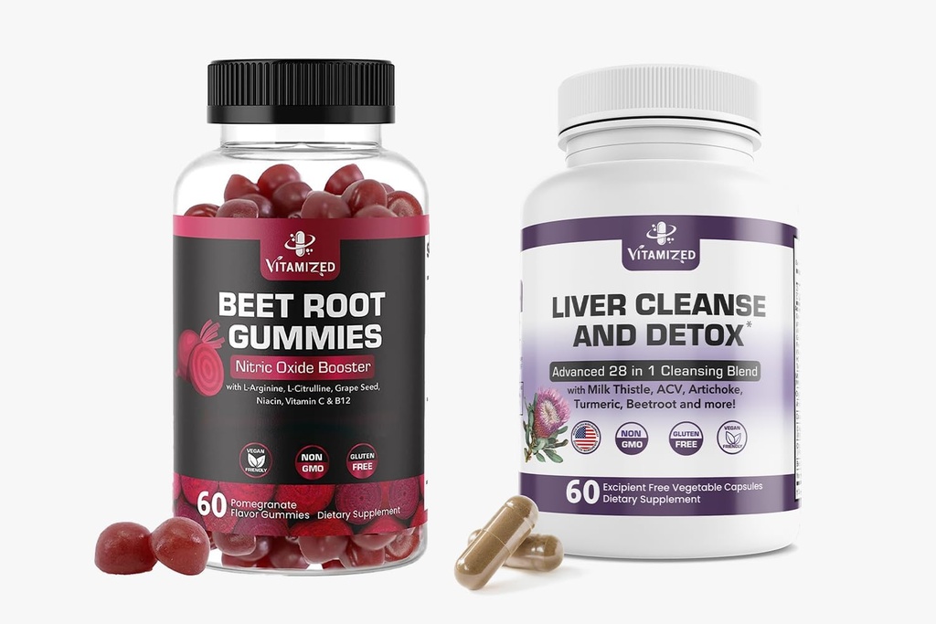 Holistic Wellness Combo: Υποστήριξη του ήπατος και γκούμια ρίζας τεύτλων