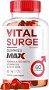 Vital Surge - Vital Surge for Men Gummies, Vital Vita Surge Max Maximum Strength 1050 MG, VitalSurge Supplement Support Gummy Advanced Formula, Premium Vitamin Gomitas (60 Gummies)