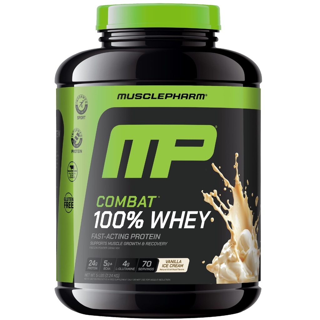 KasPharm 100% Whey Protein Tozu, Vanilla Flavor, Hızlı Kurtarma ve Kas Whey proteini izolasyonte, Kadınlar ve Erkekler için Yüksek Protein Toz, Gluten Free, 5 lb, 70 Servisler