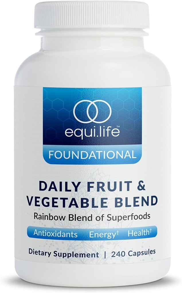 Günlük Meyve ve Sebze Yemekleri, Superfood Antioksi Supplement Capsules, Nutrient Dense C vitamini, Fiber ve 9 Temel Amino Asits, Supports Energy, Vegan 240 Capsules, Supports Energy, Vegan 240 Capsules