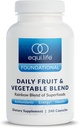 Günlük Meyve ve Sebze Yemekleri, Superfood Antioksi Supplement Capsules, Nutrient Dense C vitamini, Fiber ve 9 Temel Amino Asits, Supports Energy, Vegan 240 Capsules, Supports Energy, Vegan 240 Capsules