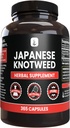 PURE ORIGINAL INGREDIENTS Japonca Knotweed, (365 Capsules) Hiçbir Magnezyum Or Rice Fillers, Her Zaman Saf, Lab