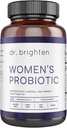 Dr. Brighten Women's Probiyotik - Probiyotiks, Antioksis & Sunfiber ile Sağlıklı Hormonlar, Dengeli Kadın Mikrobiyom, Ovaries ve Immune Health - 60 Capsules, Prebiyotikler