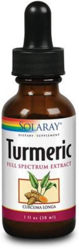 SOLARAY, Potency Turmeric Root Extract, Drops (Btl-Glass) | 1oz