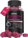 ORPHIC NUTRITION Elderberry Gummies with Vitamin C and Çinko - 60 Kont - Immune Support Supplement for Men, Women and Kids* - Elderberry Vitamins C - 100MG of Elderberry