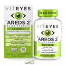 Viteyes AREDS 2 Eye Vitamins, Classic Macular Support, Allergen Free Capsules, Natural Vitamin E, Vitamin C, çinko, Copper, Lutein & Zeaxanthin, Eye Doktor Trusted, ABD'de 60 Ctt