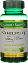 Nature's Bounty Cranberry Fruit 4200 mg, Plus Vitamin C Softgels, 120 ea (Görünen 5)