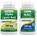 En İyi Doğallar Alpha Lipoic Acid 300 mg & NAC 600 mg