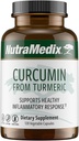 NutraMedix Κουρκουμίνη - 500mg Κουρκουμικές κάψουλες - Προάγει μια υγιή φλεγμονή Ανταπόκριση, ανοσοποιητικό σύστημα, τον εγκέφαλο, την καρδιά και το συκώτι Υποστήριξη (120 κάψουλες)