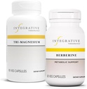 Berberine, 60 Capsules & Tri-Magnesium, 90 Capsules - Metabolik Destek için Berberine* - Heart & Bone Health için Tri-Magnesium*