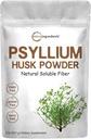 Mikro Malzemeler Psyllium Husk Toz, 2lbs (32oz) | Daily ► Fiber Supplement | India Origin | Natural Prebiyotiks & Probiyotiks | Supports Digestive Health|Non-GMO, Keto Friendly, Vegan