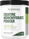 Micronized Creatine Monohydrate Powder - Post Workout Recovery Drink - Muscle, Strength and Energy Production - 5g Unflavored, Non-GMO, Vegan and Gluten Free Creatine Powder for Men - 60 Servings
