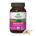 ORGANIC INDIA Shatavari Capsules - Herbal Supplement, Destekler Hormonal Denge, Immune System Support, Vegan, Gluten-Free, USDA Organic, Supports Reproductive Health - 180 Capsules
