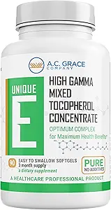 UNIQUE E A.C. Grace Company, Karma Tocopherols Inter Softgels, 90 Count