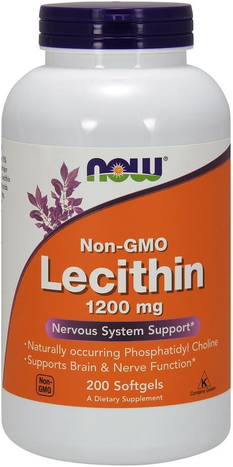 Şimdi Gıdalar Lecithin 19j, 1200 mg 200 Softgel