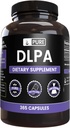 Pure Original Materialss DL-Phenylalanine DLPA (365 Capsules) Magnezyum Or Rice Fillers, Her Zaman Saf, Lab Onaylandı