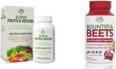 ΧΩΡΑ FARMS Super Fruits Veggies Antioxidant Immune Energy Disestive Capses + Bountiful Beets Κυκλοφορία Nitric Oxide Immune Caps Bundle, 30 + 90 Servings