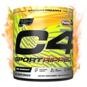 C4 Ripped Sport Pre Workout Powder - NSF Certified for Sport - 200mg Caffeine + Cayenne Extract + Carnitine Tartrate + Beta-Alanine - Hawaiian Pineapple, 20 Servings