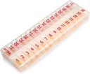 Büyük Pill Organizer Aylık 32 Karşılaştırma - 30 Günlük Pill Organizer 1 Time A Day, İlaçlar için Büyük Karşılaştırmalı Kutu, Kolay Yüklülükler için Yeniden Satın Alma Lid, Vitaminler, Clear