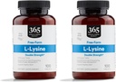 Tüm Gıdalar Pazarı, L-Lysine Double Strength, 100 ct (Pack of 2)