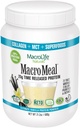 Πρωτεΐνη μακρογεύματος από MacroLife Naturals – 25g Πρωτεΐνη – Υδρολυμένη Κολλαγόνο Πεπτίδια (90%) – Χωρίς γλουτένη & ορμόνη – Κετό & Παλαιό Φιλικό για Παρατεταμένη Ενέργεια - Περιέχει MCT Λάδι καρύδας
