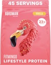BIRDMAN Fitmingo Vegan Protein Toz Inositol, Collagen ATMs, Hyaluronik asit ve Vitaminler | Low Carb, Dairy Free, Low Calorie | 23g Plant Based Blueberry Protein Toz with Myo-Inositol