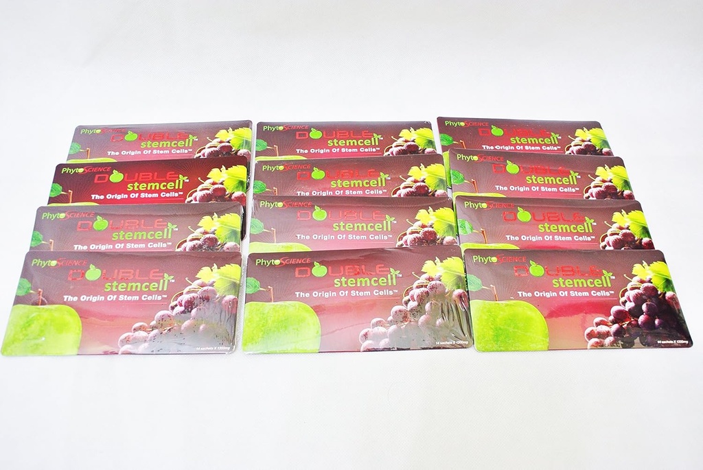 12X PhytoCellTec Apple ve Grape StemCell Double StemCell Supplement Anti Aging