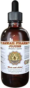 Jujube Liquid Extract, Jujube (Ziziphus Jujuba) Dried Fruit Powder Tincture Supplement 4 oz