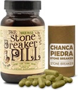 Stone Breaker Pill 60 Capsules - Gallbladder ve Kidney Supplements with Chanca Piedra, Celery Seeds ve Saw Palmetto - Herbal and Organic Gallbladder and Kidney Stone Breaker for Kidney Stones