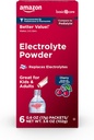 Çocuklar ve Yetişkinler için Temel Bakım Elektrolyte Toz Paketleri, Cherry Flavor, 6 sayı ( 1)