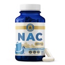 NAC Capsules – 600 mg N-Acetyl L-Cysteine | Vegan, Non-GMO | Supports Antioxy Production, Liver Health & Immune Function | 120 Capsules