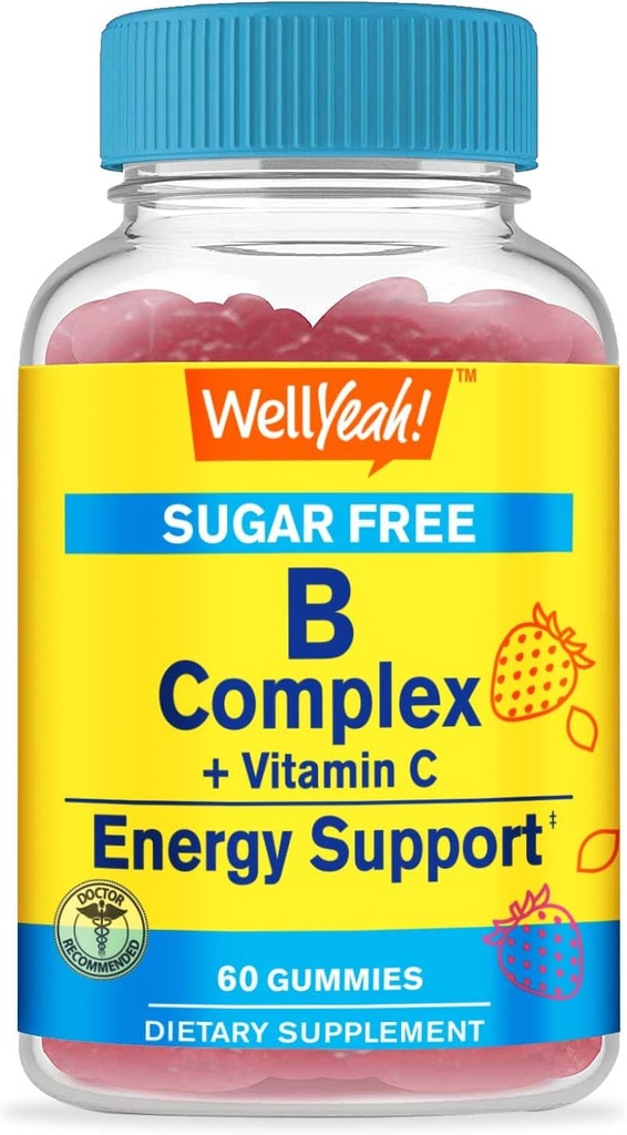 WellYeah Βιταμίνη B Complex Sugar Free Gummies 