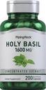 Piping Rock Holy Basil Κάψουλες 1600 mg 