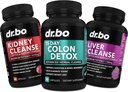 Kolon, Kidney & Liver Cleanse Detox Destek Supplement - 15 Gün Intestinal Cleanse Pills & Probiyotik for Bloating & Daily Constipation Relief - Help Bladder Control, Urinary Tract & Gallbladder Health